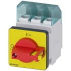 SIEMENS - SIE3LD22220TK13 SENTRON, sezionatore sottocarico 3LD, interruttore di OFF di emergenza, a 3 poli, Iu: 32 A