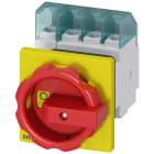 SIEMENS - SIE3LD21541TL53 SENTRON, sezionatore sottocarico 3LD, interruttore di OFF di emergenza, a 4 poli, Iu: 25 A