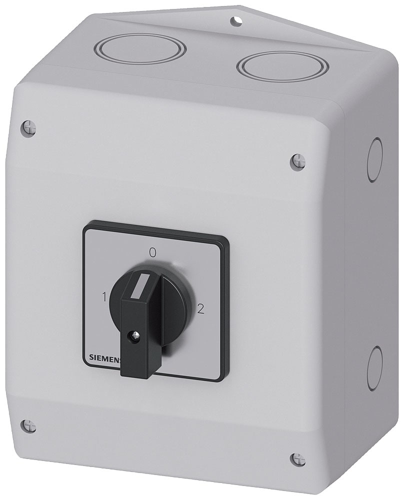 SIEMENS - SIE3LD21657UB01 COMMUTATORE 3X25A CASSETTA ISOLANTE