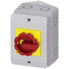 SIEMENS - SIE3LD21641GP53 SENTRON, sezionatore sottocarico 3LD, interruttore di OFF di emergenza, a 3 poli, Iu: 25 A