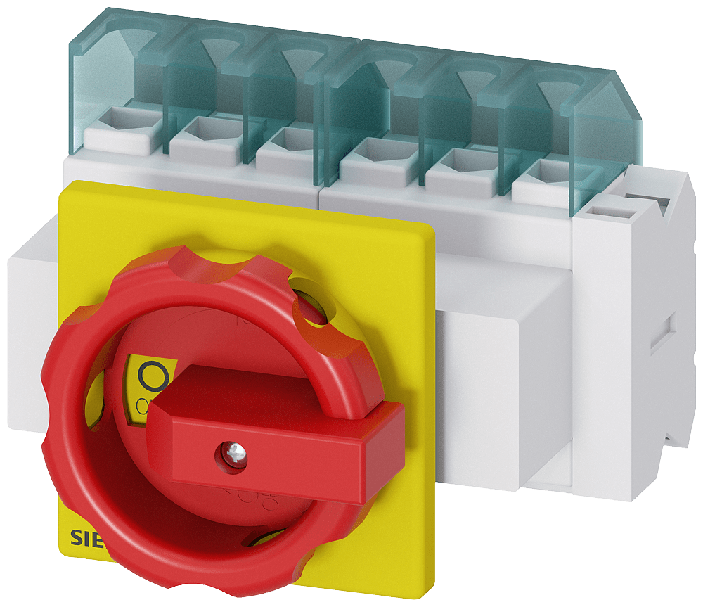 SIEMENS SIE3LD21034VP53 INT.EMER. 6X25A AUX 1+1 FIX FRONT.