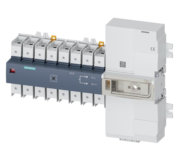 SIEMENS SIE3KC64262TA200TA3 COMMUTAT. MOTORIZZATO ATSE 415V 63A 4P