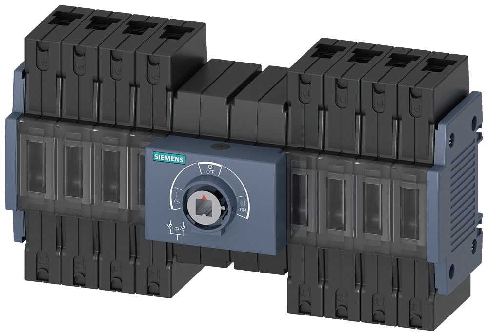 SIEMENS - SIE3KC04262ME000AA0 COMM MANUALE MTSE ORIZZONT. DIN 63A 4P