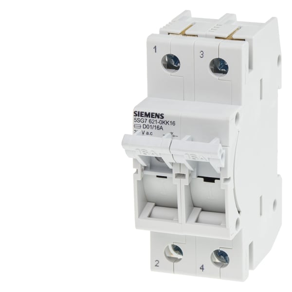 SIEMENS SIE5SG76210KK16 SEZ.SC.MINIZED D01 16A 2P FUS. 2-16A