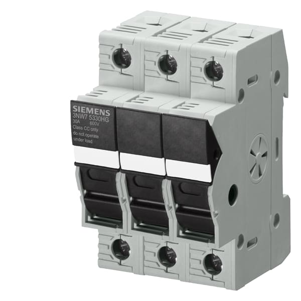 SIEMENS SIE3NW75330HG BASE 3P SEZ.XFUS.10X38 CC 30A 600VCA 3UM