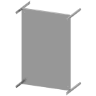 SIEMENS - SIE8PQ30001BA26 PIASTRA MONT.MODULARE/CIECA/A800/B600