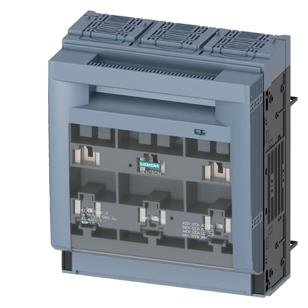 SIEMENS SIE3NP11631BC10 SEZ.FUS.NH3 630A 60MM INC.32/70MM AL.SB.