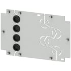 SIEMENS - SIE8PQ50003BA72 Copertura collegamento posteriore 3VL1-3 (250A), a 4 poli, esecuzione estraibile