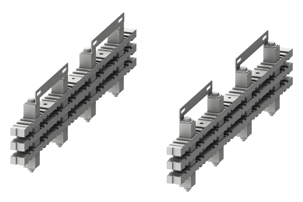 SIEMENS SIE8PQ40000BA60 SUPPORTO SBARRE PRINCIPALI DOPPIO (2PZ)