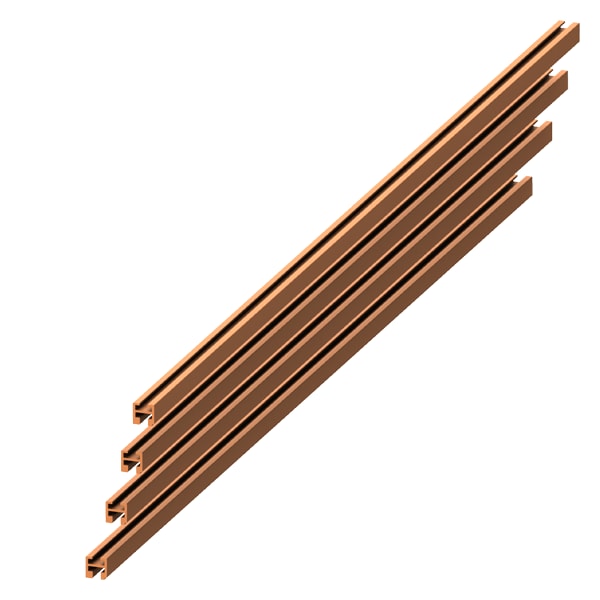 SIEMENS SIE8PQ40000BA27 SBARRA IN CU PROFILATA AD H/30X30 (4PZ)
