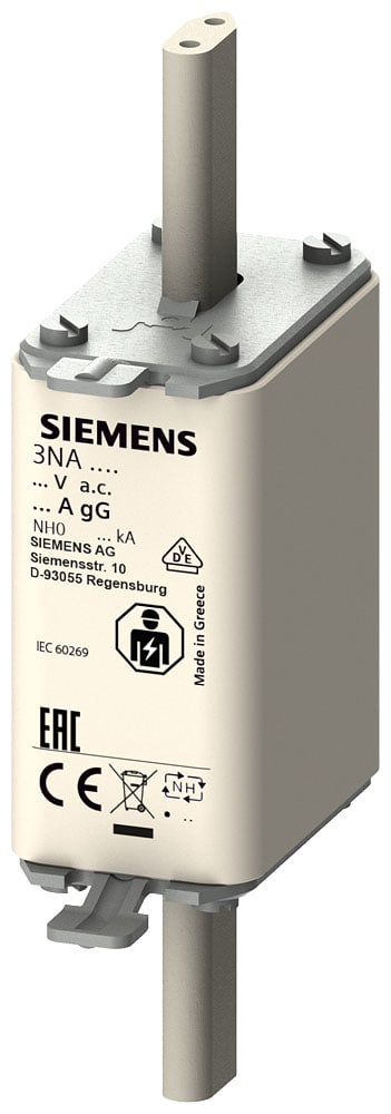 SIEMENS - SIE3NA3005 FUS. NH GL/GG GR.0 500VCA 16A