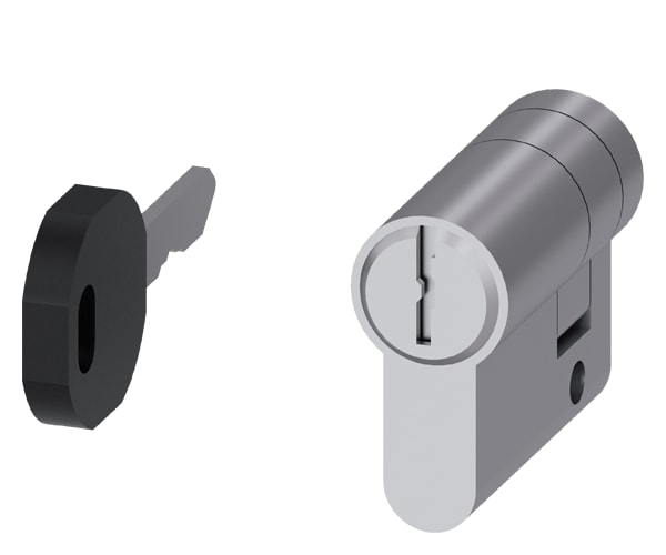 SIEMENS SIE8GK95600KK07 PROFILO SEMICIL. E012,INSERTO E CHIAVE