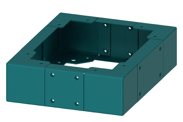 SIEMENS SIE8GK99060KK15 ALPHA AS P400 B300 ZOCCOLO AGGIUNTIVO H1