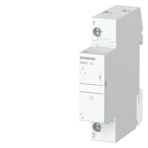 SIEMENS SIE3NW7314 BASE SEZ.X FUS.8,5X31,5 20A 1P SEGN.1UM