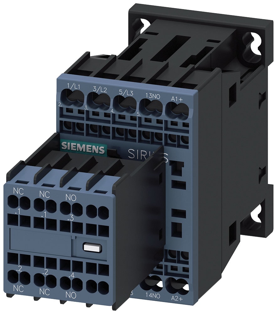 SIEMENS - SIE3RT20162BB44 CONT.4KW,2L,2R,DC 24V,S00 M