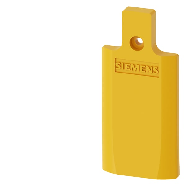 SIEMENS SIE3SE52100AA001AG0 COVER F. POS. SWITCH METAL 31MM,YELLOW