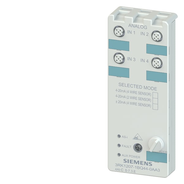 SIEMENS SIE3RK12071BQ440AA3 MODAS-I 4I ANALOGICO 4-20MA - 7,3