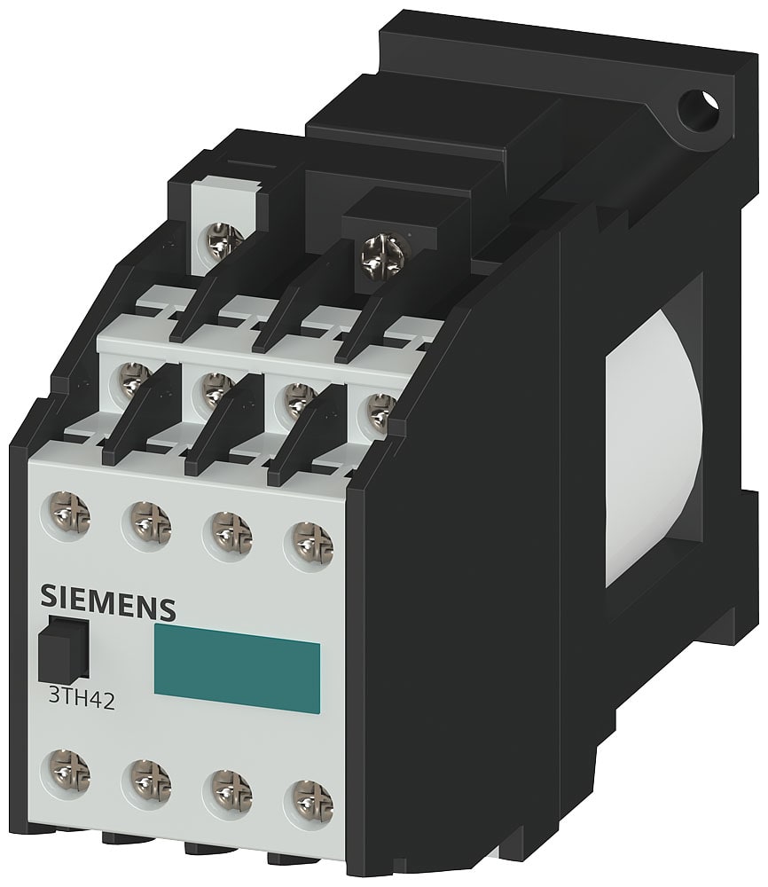 SIEMENS - SIE3TH42446BB4 CONT.AUS.10A 4L,4R 24VCC INTERF.