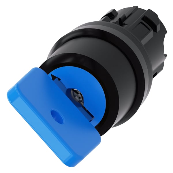 SIEMENS SIE3SU10004GF110AA0 SEL.KEY 73038 AZZURRO 2POS 0-I, 0+I