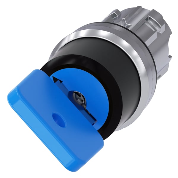 SIEMENS SIE3SU10504GF110AA0 SEL.KEY 73038 AZZURRO 2POS 0-I, 0+I