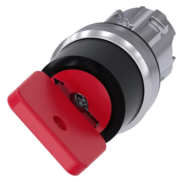 SIEMENS SIE3SU10504FF010AA0 SEL.KEY 73037 ROSSO 2POS 0-I, I