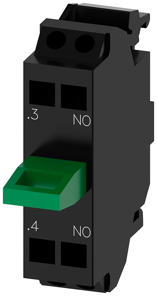 SIEMENS - SIE3SU14002AA103BA0 BLOCC. CONTATTI MOLLA MONTAGGIO BASE 1NA