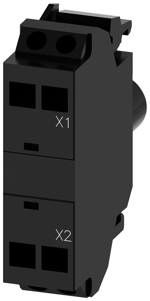 SIEMENS - SIE3SU14011BB303AA0 PORTAL. LED GIALLO INCLUSO MOLLA 24V UC