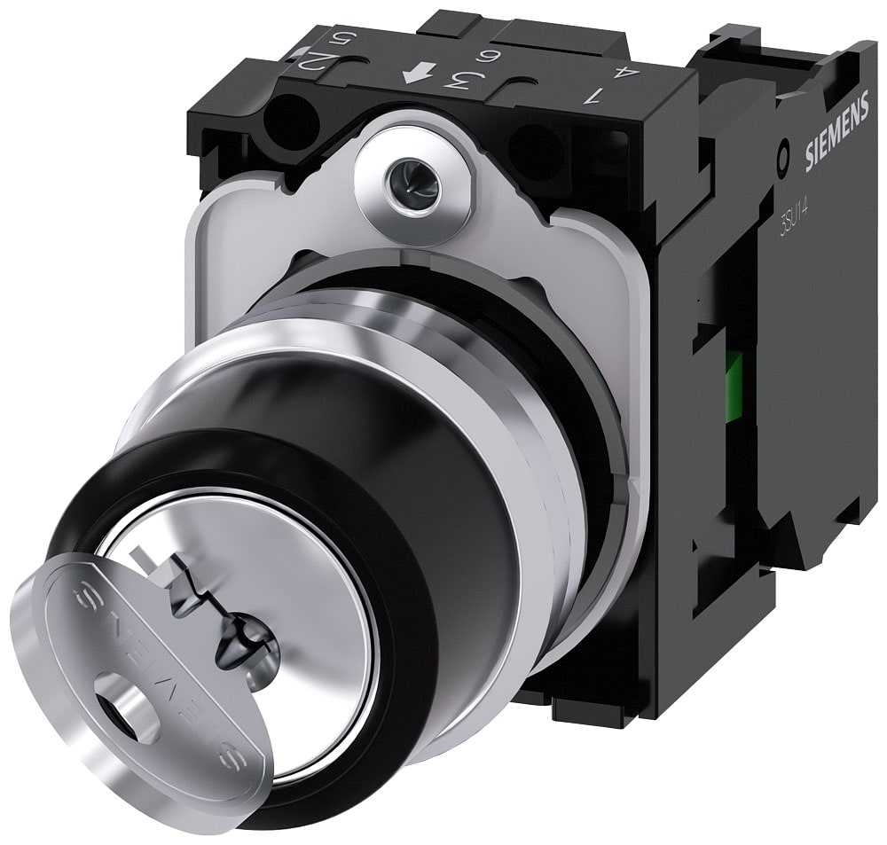 SIEMENS - SIE3SU11504BF111BA0 SEL.CHIAVE SB30 PERM. 2 POS. 1NA