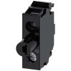 SIEMENS - SIE3SU14012BB501AA0 Modulo LED con LED integrato, AC/DC 24 V, colore blu