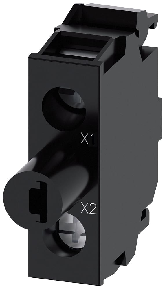 SIEMENS - SIE3SU14012BB601AA0 PORT. LED BIANCO INCL. MONT. BASE 24VUC