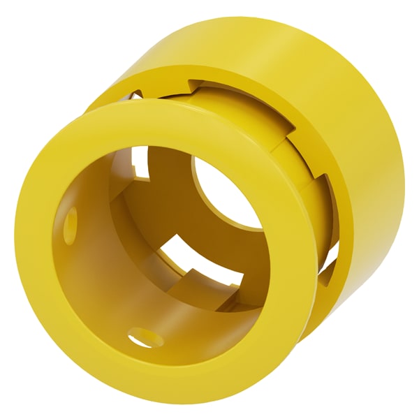SIEMENS SIE3SU19500DX300AA0 COLLARE PROT.GIALLO X PULS.F.EMERG 5 FOR