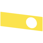 SIEMENS - SIE3SU19000BE310AA0 TARGH.ADESIVA GIALLA NEUTRA