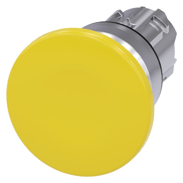 SIEMENS SIE3SU10501BD300AA0 PULS. FUNGO GIALLO 40MM MET