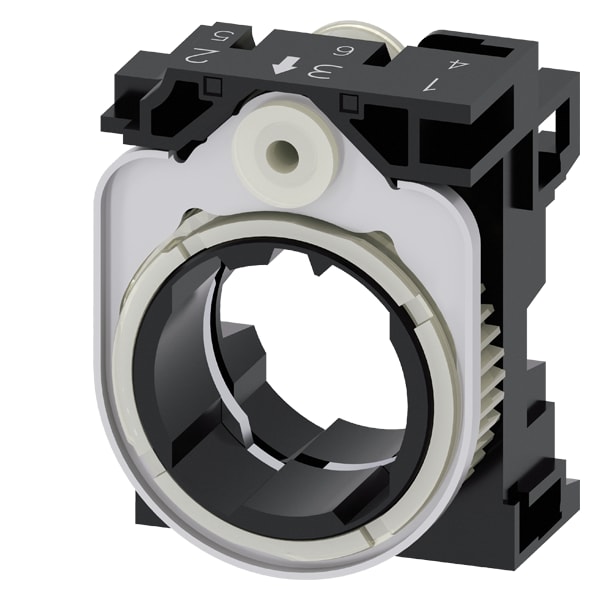 SIEMENS SIE3SU15000AA100AA0 SUPPORTO FISSAGGIO PLASTICA X 3 MODULI