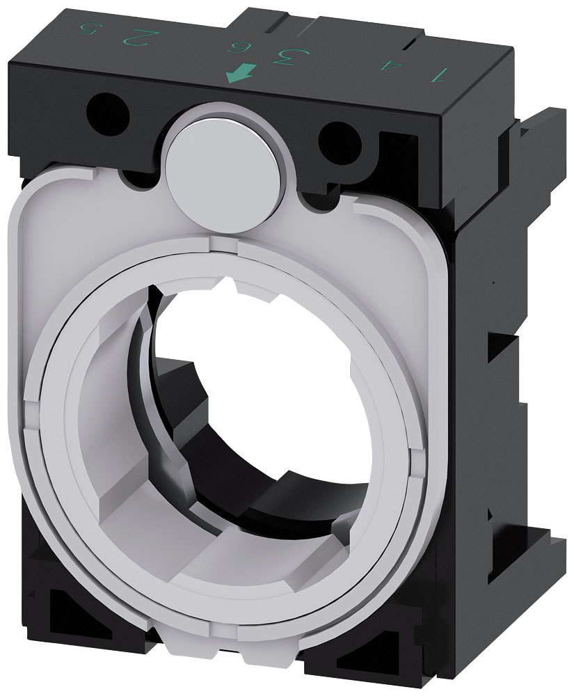 SIEMENS - SIE3SU15000AA100AA0 SUPPORTO FISSAGGIO PLASTICA X 3 MODULI