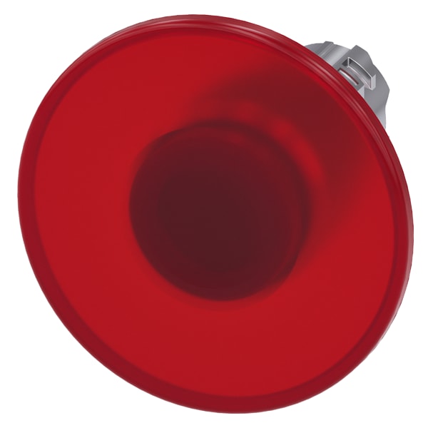 SIEMENS SIE3SU10511CA200AA0 PULS. FUNG. LUM.ROSSO SBLOC. TRAZ. 60MM