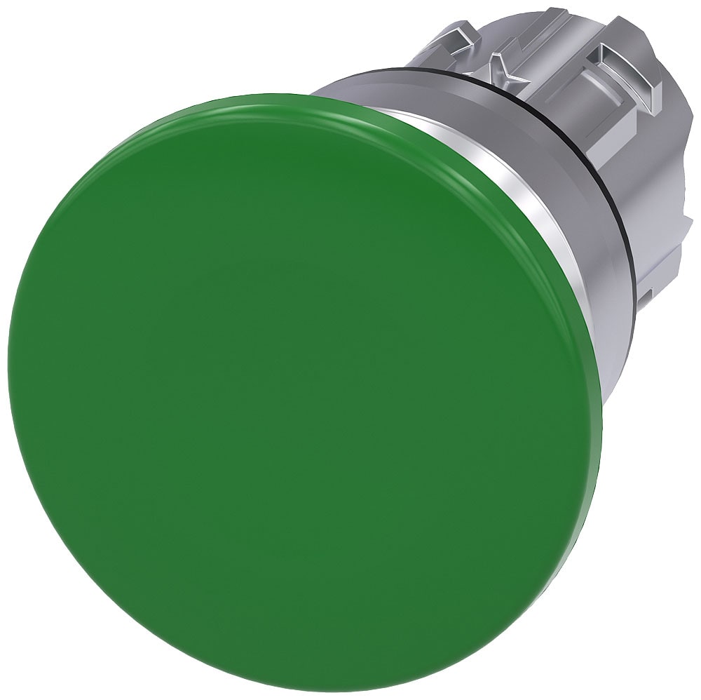 SIEMENS - SIE3SU10501BD400AA0 PULS. FUNGO VERDE 40MM