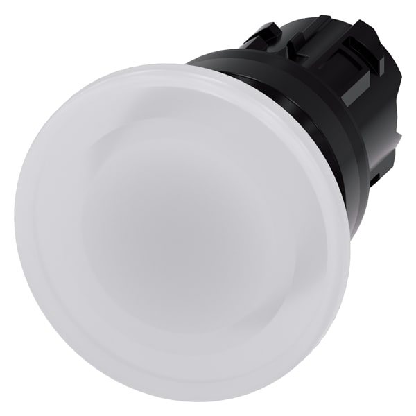 SIEMENS SIE3SU10011BD600AA0 PULS.LUM.FUNGO BIANCO 40MM