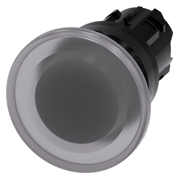 SIEMENS SIE3SU10011BD700AA0 PULS.LUM.FUNGO TRASPARENTE 40MM