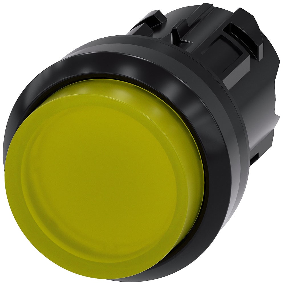 SIEMENS - SIE3SU10010BB300AA0 PULS. LUMINOSO SPORGENTE GIALLO