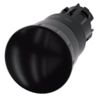 SIEMENS - SIE3SU10001HB100AA0 PULS. FUNGO NERO ROTAZIONE 40MM