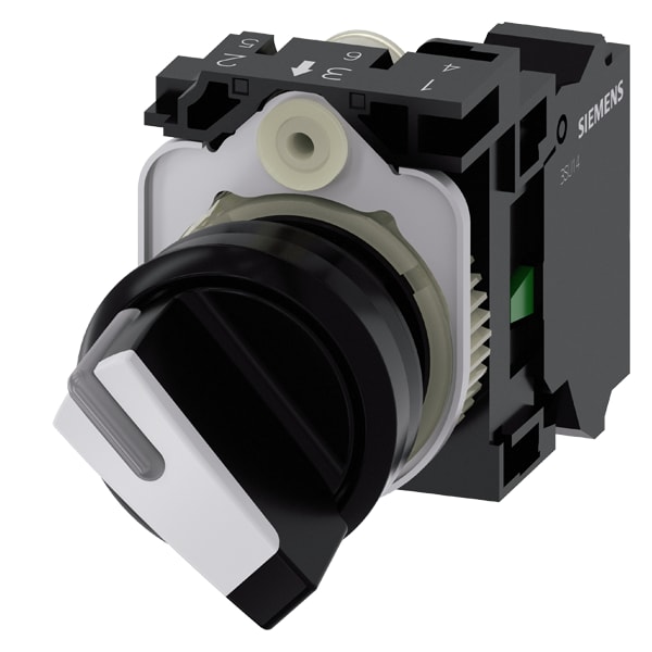 SIEMENS SIE3SU11002BF603BA0 SEL.LUM.LEVA BIANC MANT.2POS.MOLLA1NA