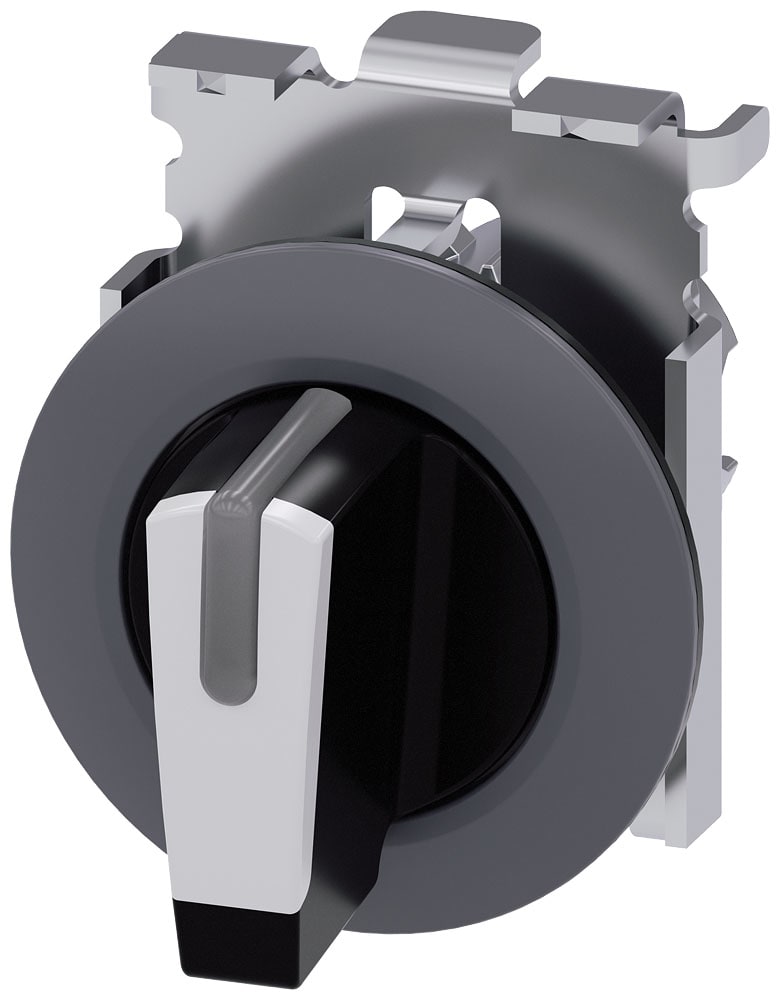 SIEMENS - SIE3SU10622DL600AA0 SEL. (LUM) LEVA BIANCO 3POS PERM 30MM