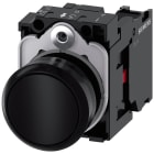 SIEMENS - SIE3SU11000AB101CA0 PULS. PIATTO NERO 1NC