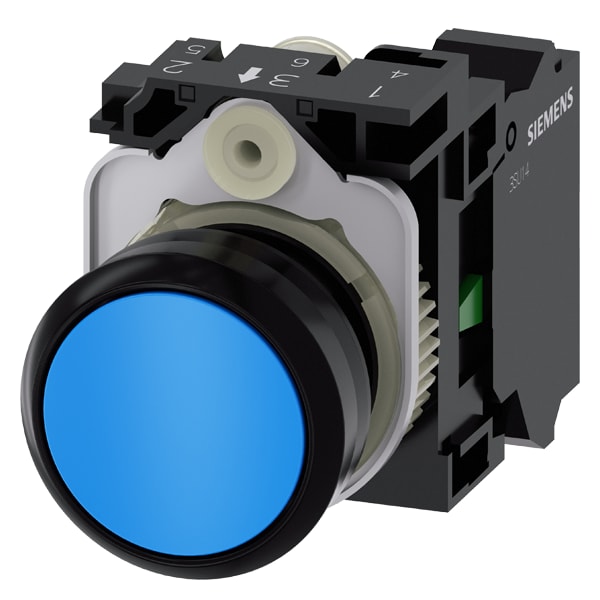 SIEMENS SIE3SU11000AB503BA0 PULS. PIATTO BLU MOLLA 1NA