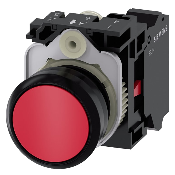 SIEMENS SIE3SU11000AB203CA0 PULS. PIATTO ROSSO MOLLA 1NC