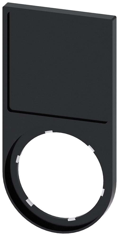 SIEMENS - SIE3SU19000AJ100AA0 PORTA TARGH. 27X27MM SERIE ROT. PIATTA