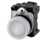SIEMENS - SIE3SU11566AA603AA0 IND.LUM.BIANC.LENTE LISC.MOLL.LED 230V A
