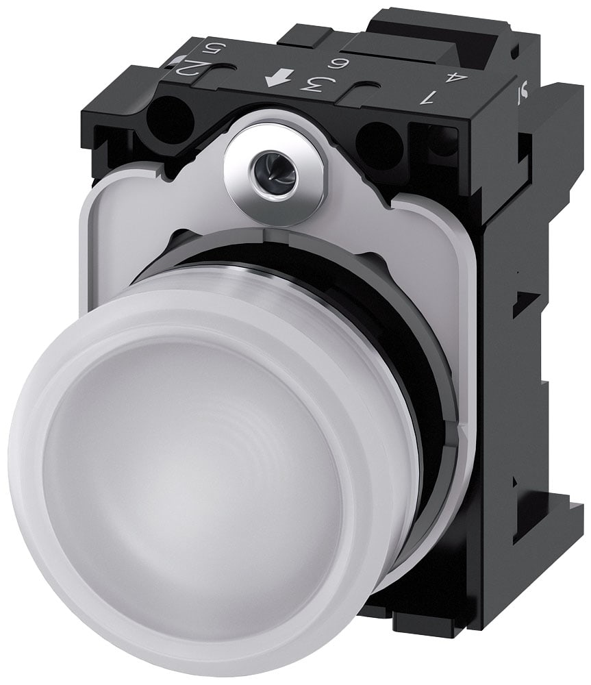 SIEMENS - SIE3SU11566AA603AA0 IND.LUM.BIANC.LENT.LISC.MOLL.LED 230V AC