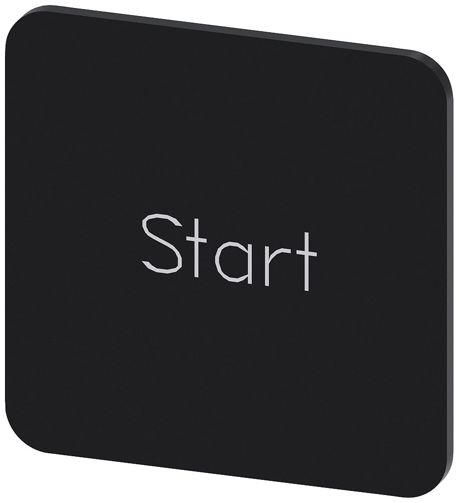 SIEMENS - SIE3SU19000AF160DT0 TARG. ADES. NERA 22X22MM SCRIT. START